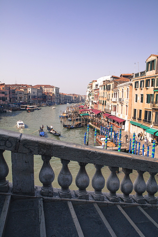 Grand Canal, Venice, UNESCO World Heritage Site, Veneto, Italy, Europe