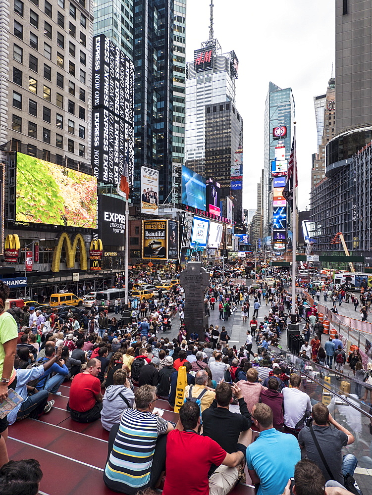 Times Square, Theatre District, Midtown, Manhattan, New York City, New York, United States of America, North America