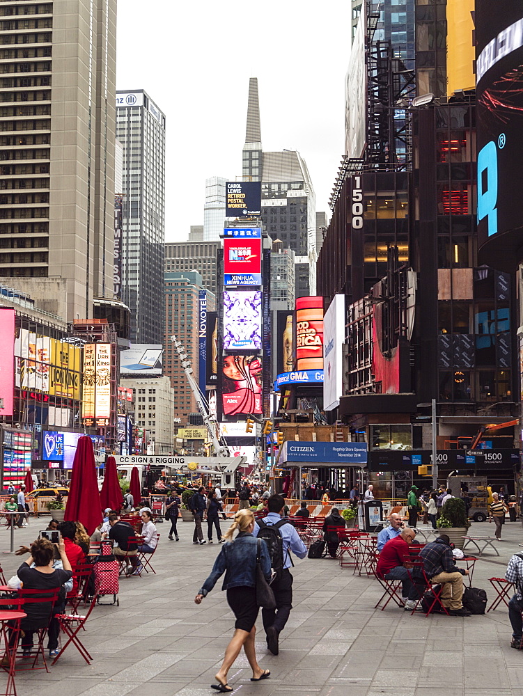 Times Square, Theatre District, Midtown, Manhattan, New York City, New York, United States of America, North America