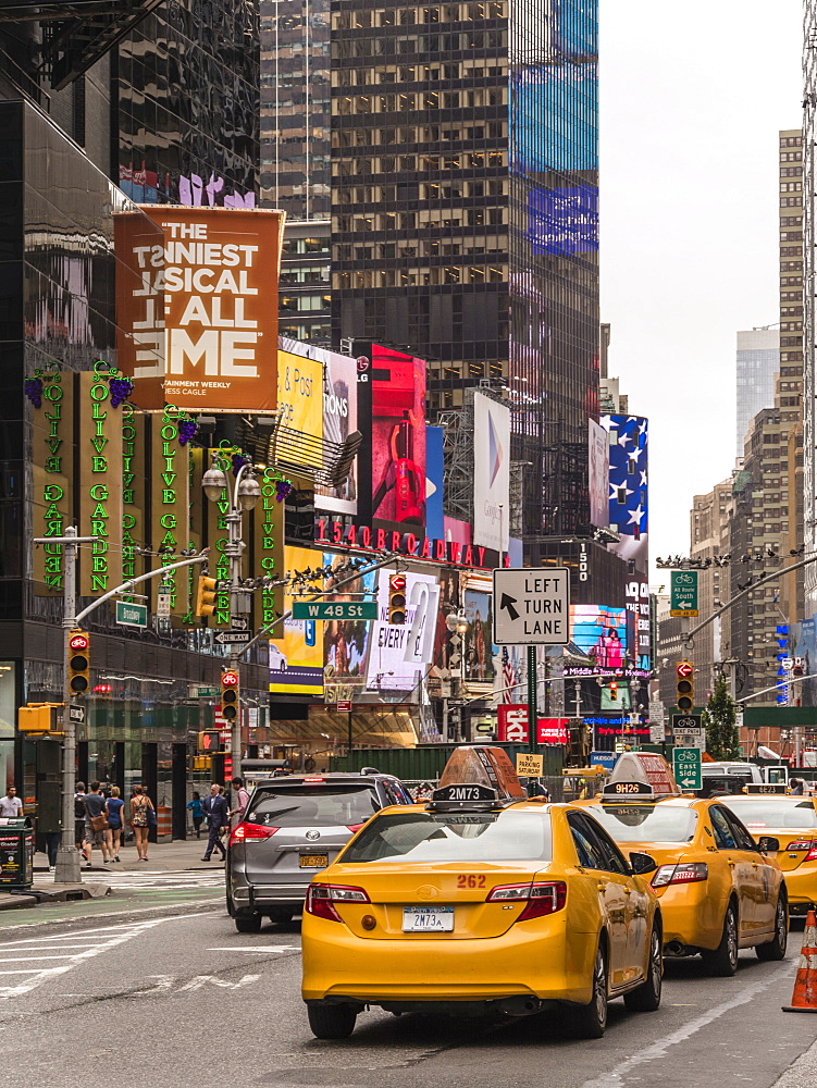 Times Square, Theatre District, Midtown, Manhattan, New York City, New York, United States of America, North America