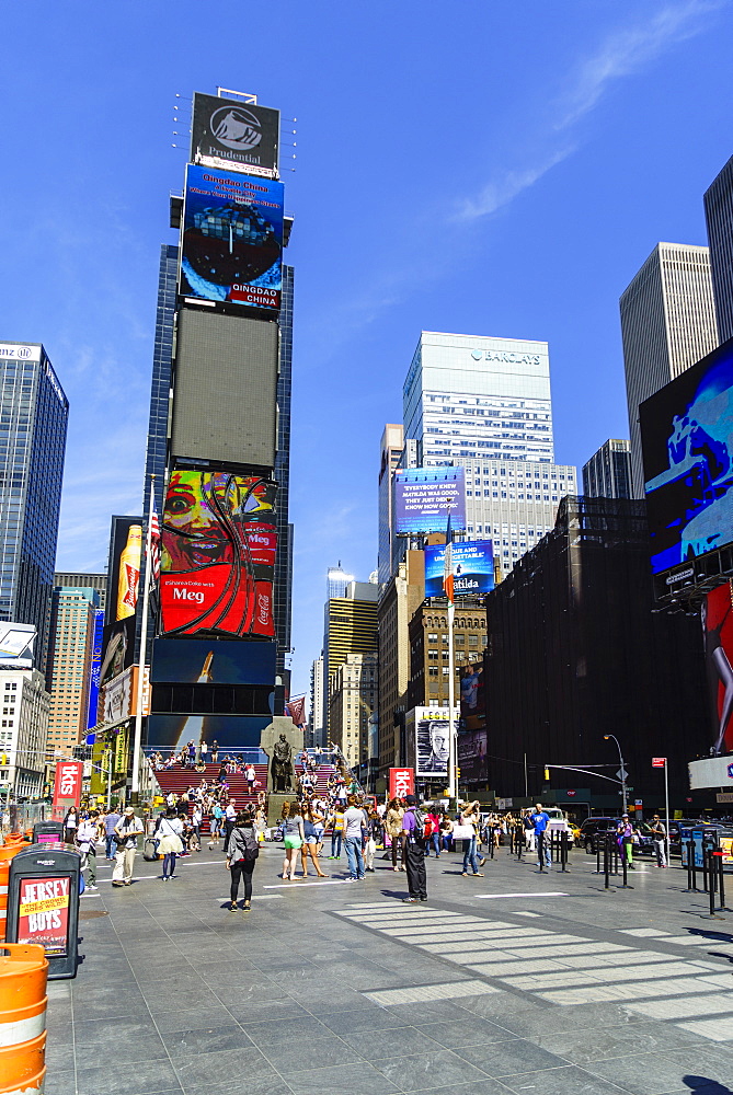 Times Square, Theatre District, Midtown, Manhattan, New York City, New York, United States of America, North America