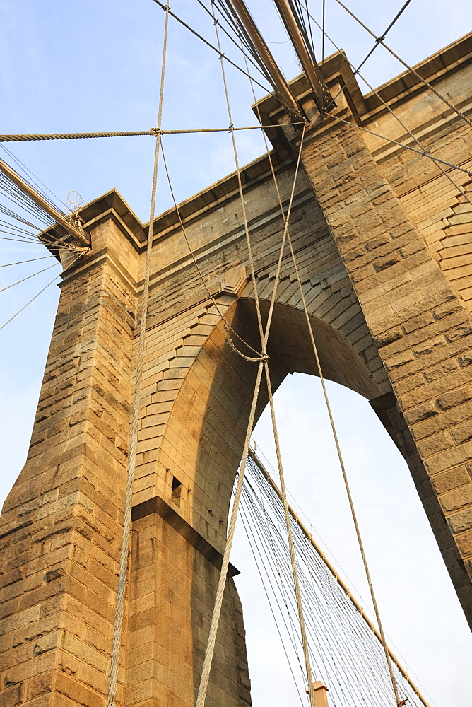 Brooklyn Bridge, New York City, New York, United States of America, North America