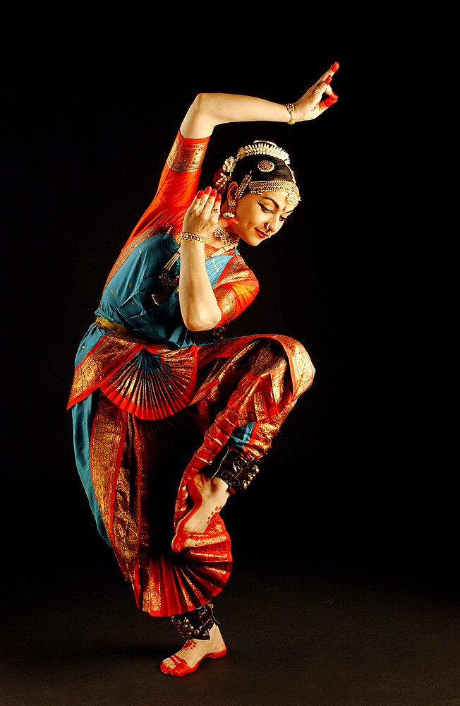 Bharata Natyam dancer in Paris, France, Europe