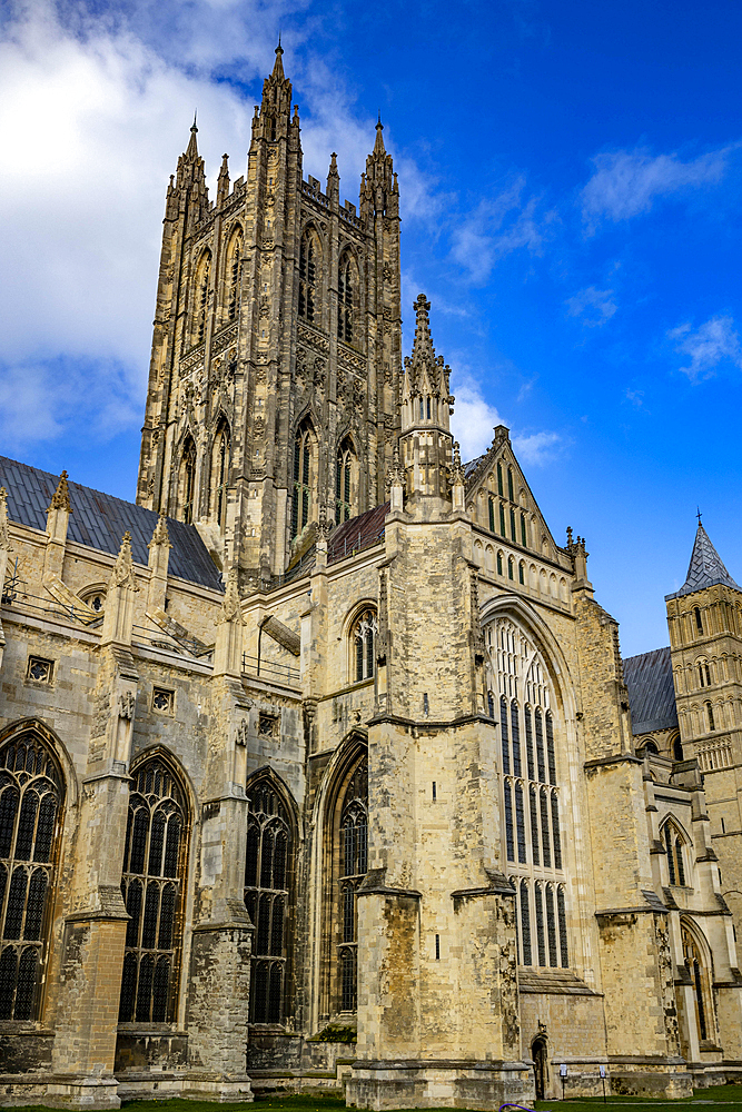 Canterbury Cathedral, UNESCO World Heritage Site, Canterbury, Kent, England, United Kingdom, Europe