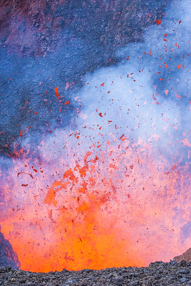 Eruption, Tolbachik volcano, Kamchatka, Russia, Eurasia