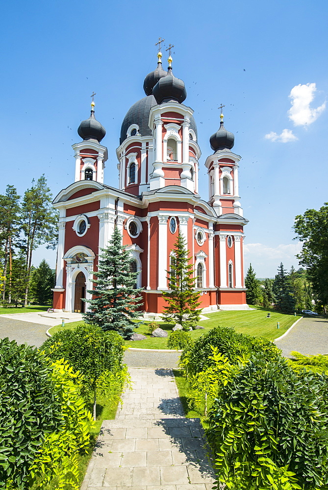 The orthodox monastery of Curchi, Moldova