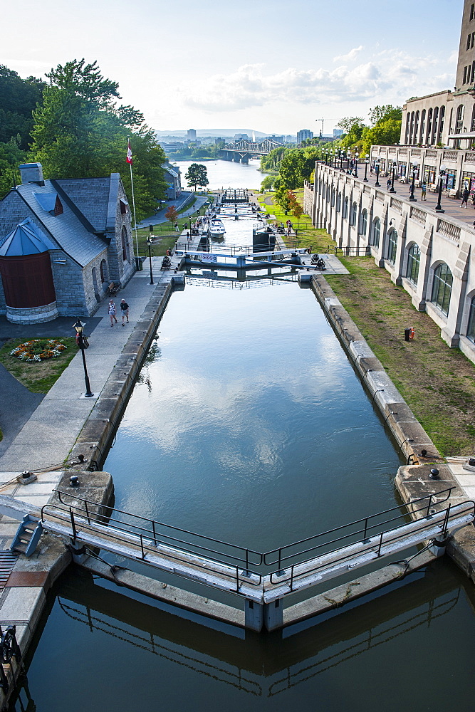 Rideau Canal, Ottawa, Ontario, Canada, North America