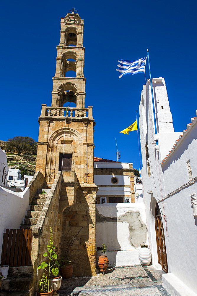 Lindos, Rhodes, Dodecanese Islands, Greek Islands, Greece, Europe