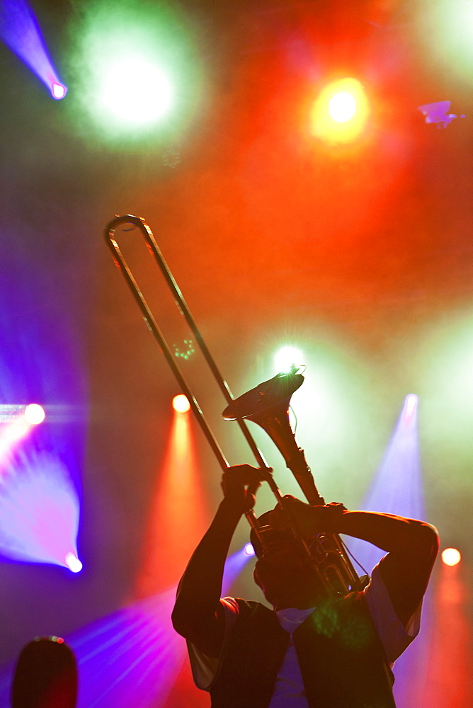 Montreal Jazz Festival, GALACTIC with Corey Henry on trombone