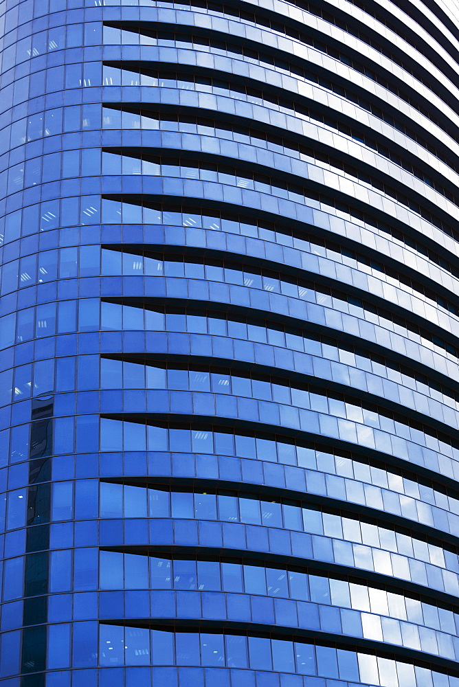 High rise building in the financial district, Tel Aviv, Israel, Middle East