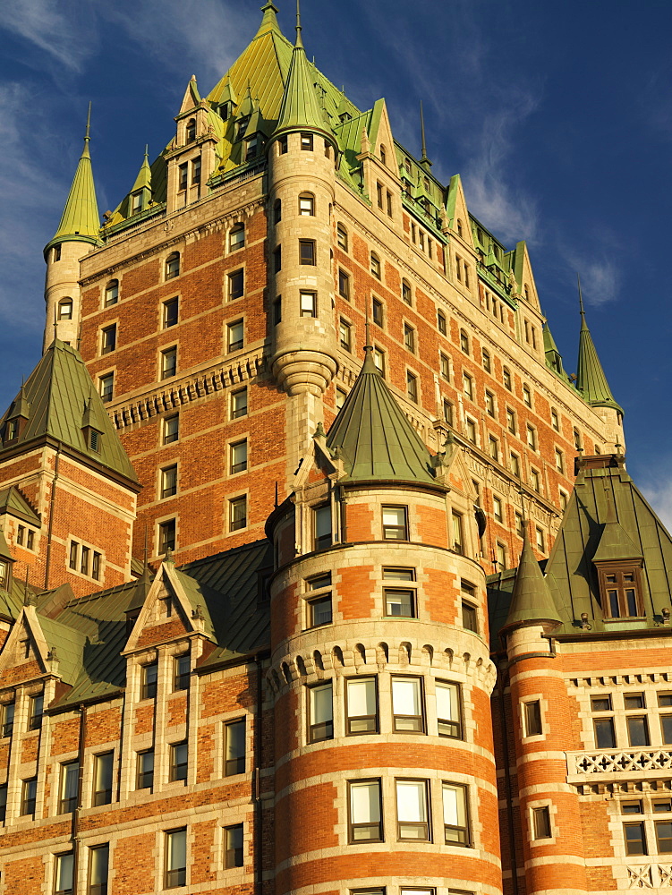 Chateau Frontenac, UNESCO World Heritage Site, Quebec City, Quebec, Canada, North America