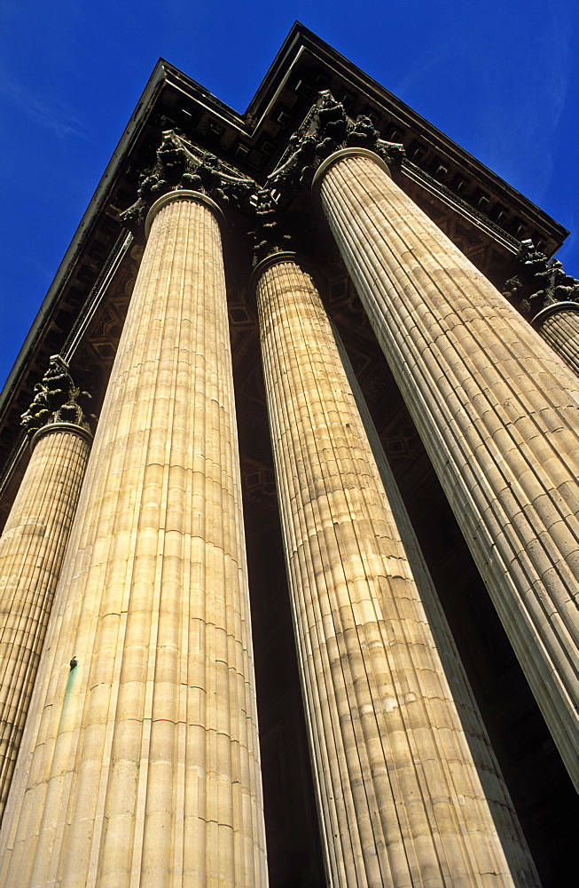 Exterior columns of the Pantheon, Paris, France, Europe