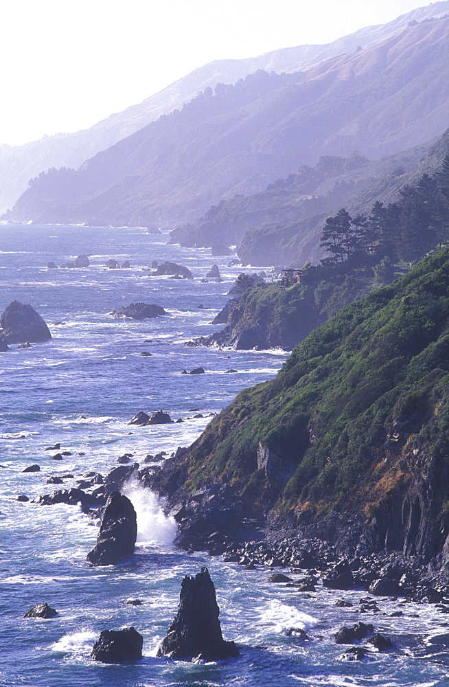 Big Sur coastline, California, United States of America, North America