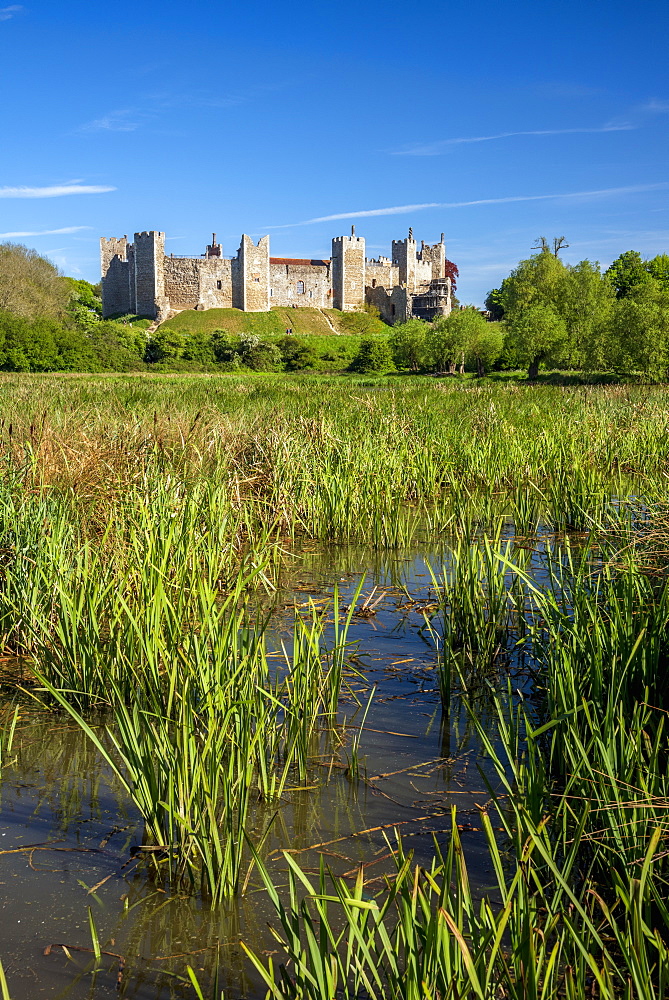 Framlingham Castle, Framlingham, Suffolk, England, United Kingdom, Europe