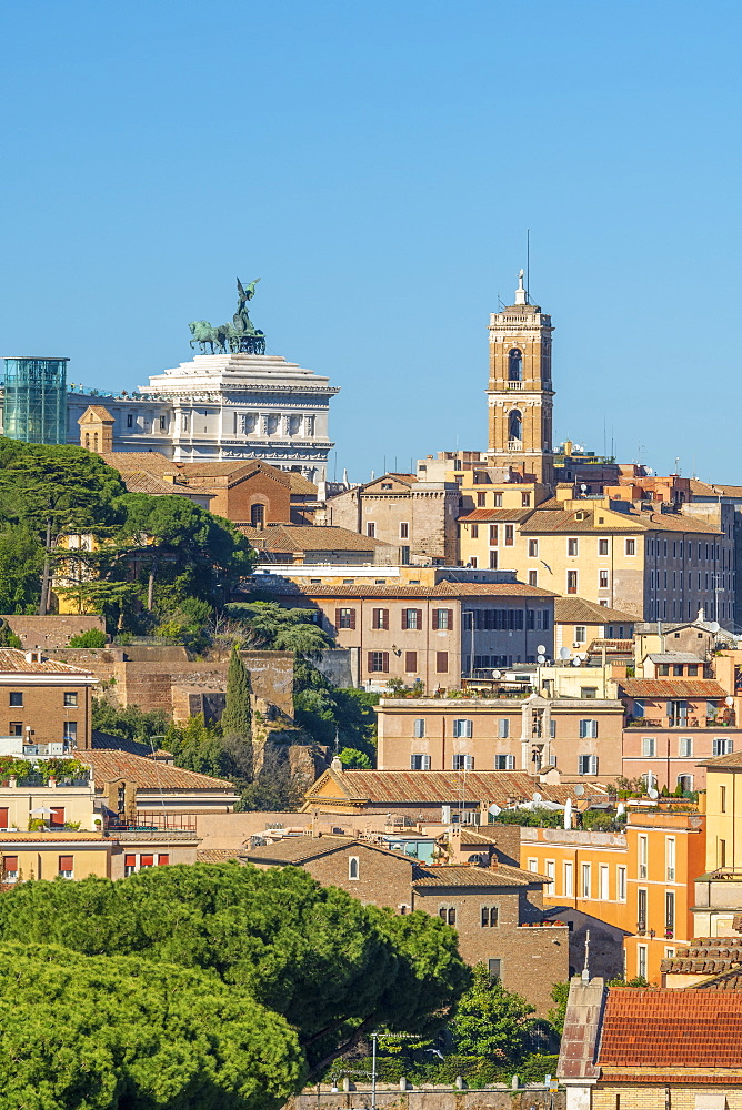 Vittorio Emanuele II Monument, Altare della Patria (Altar of the Fatherland), Rome, Lazio, Italy, Europe