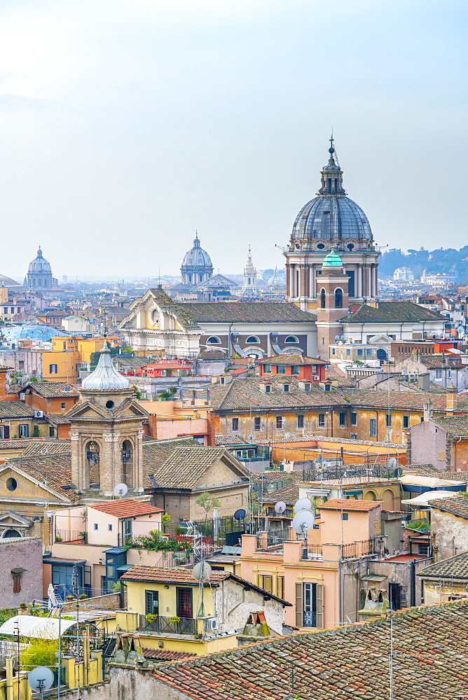 Basilica of SS. Ambrose and Charles on the Corso, Rome, Lazio, Italy, Europe