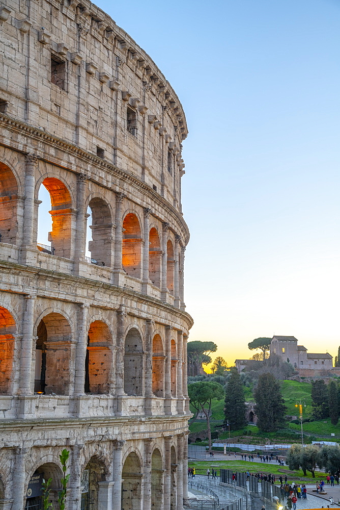 Coliseum, UNESCO World Heritage Site, Rome, Lazio, Italy, Europe