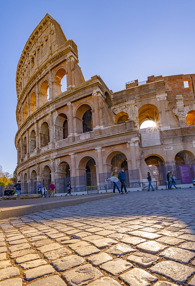 Coliseum, UNESCO World Heritage Site, Rome, Lazio, Italy, Europe