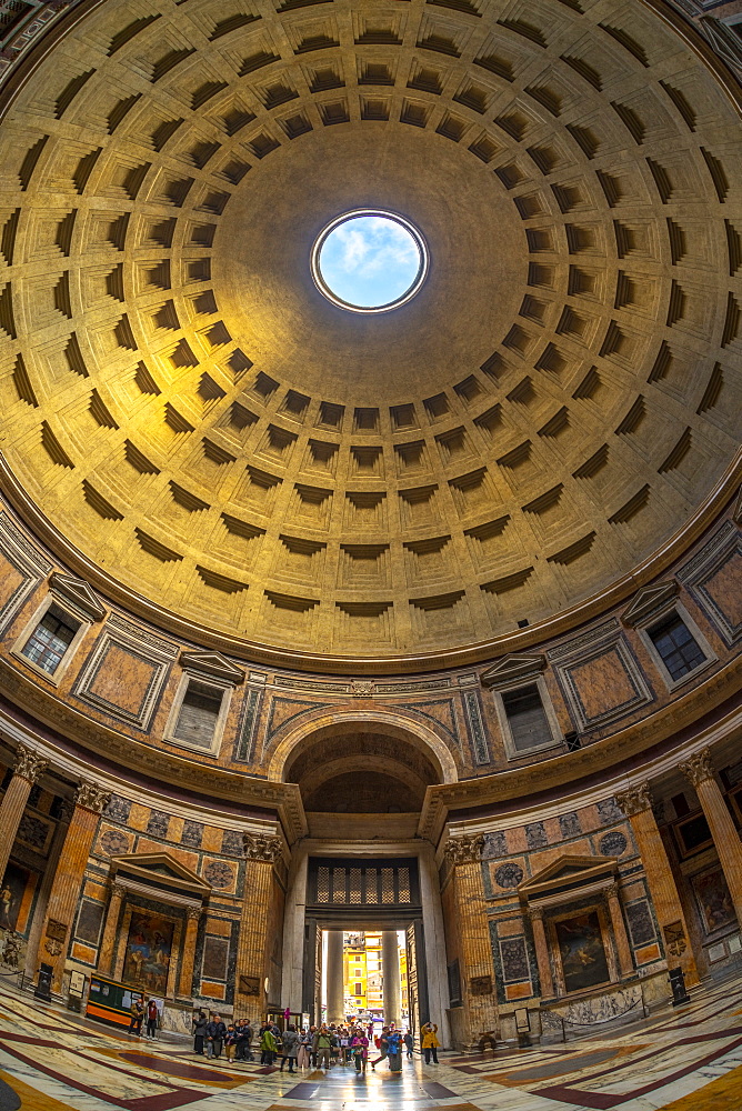 Pantheon, UNESCO World Heritage Site, Pigna, Rome, Lazio, Italy, Europe