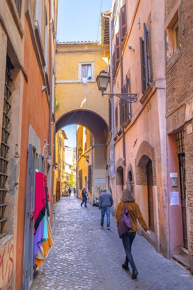 Via Dei Cappellari, Regola, Rome, Lazio, Italy, Europe