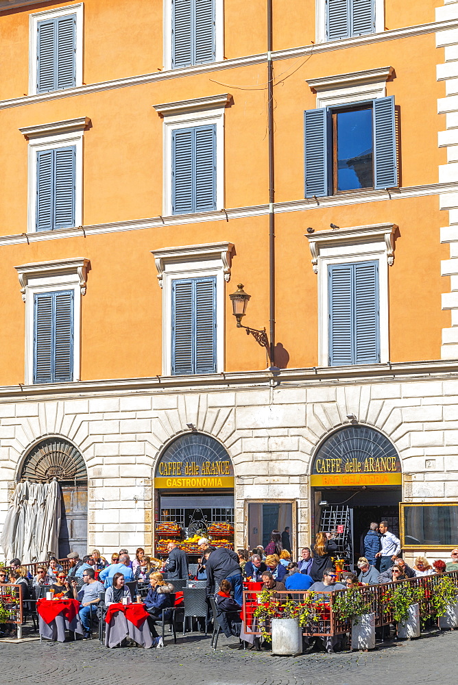 Piazza Santa Maria in Trastevere, Trastevere, Rome, Lazio, Italy, Europe