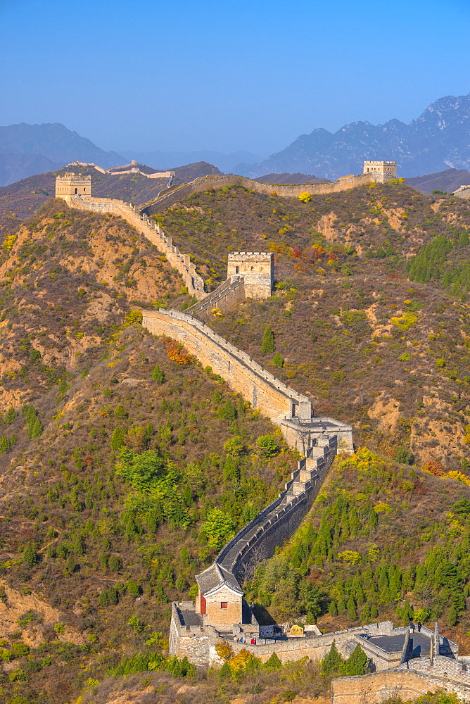 Great Wall of China, UNESCO World Heritage Site, dating from Ming Dynasty, Jinshanling, Luanping County, Hebei Province, China, Asia 