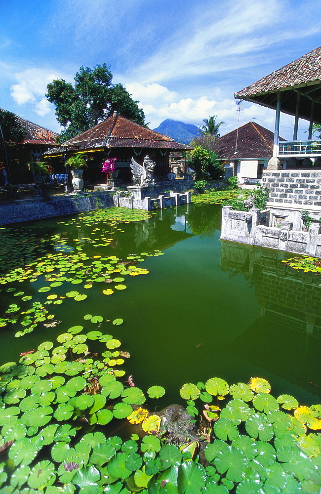 Ornamental Lake, Raja of Karangasem Palace, Amlapura, Bali, Indonesia