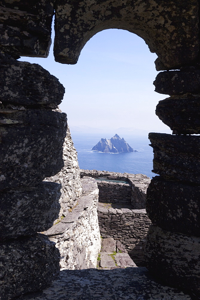 Celtic Monastery, Skellig Michael, UNESCO World Heritage Site, County Kerry, Munster, Republic of Ireland, Europe