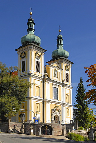 Donaueschingen - The st. johann cathedral - Baden Wuerttemberg, Germany, Europe.