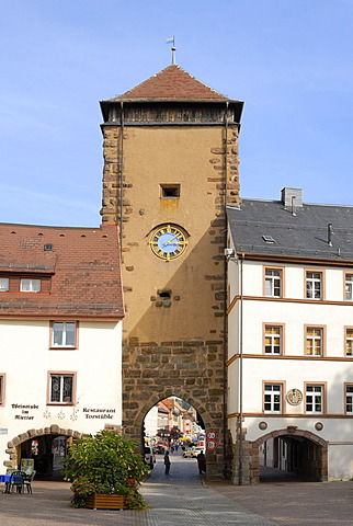 Villingen - towngate - Baden Wuerttemberg, Germany, Europe.