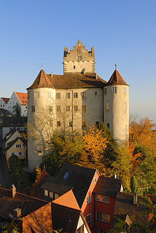 Meersburg - the historical castle - Baden Wuerttemberg, Germany Europe.