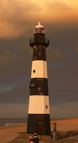 Lighthouse at the Westerschelde, Zeeland The Netherlands