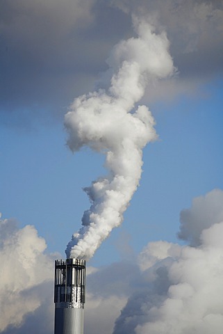 Smoking industry chimney