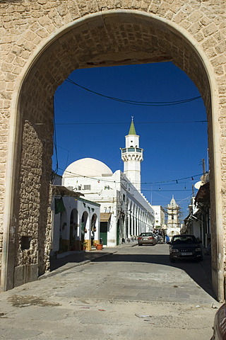 City gate at the green square, Tripoli, Libya