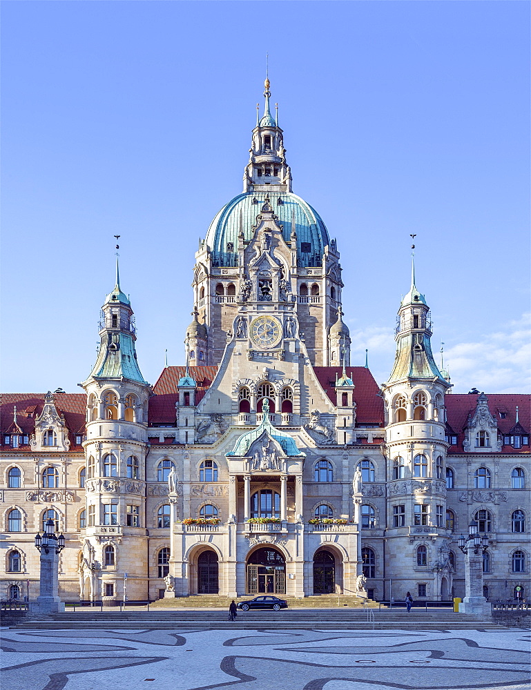 New town hall, Hanover, Lower Saxony, Germany, Europe