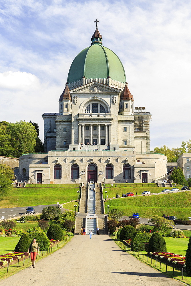 Basilica of St. Joseph's oratorio, Oratoire of St. Joseph, Montreal, Quebec, Canada, North America