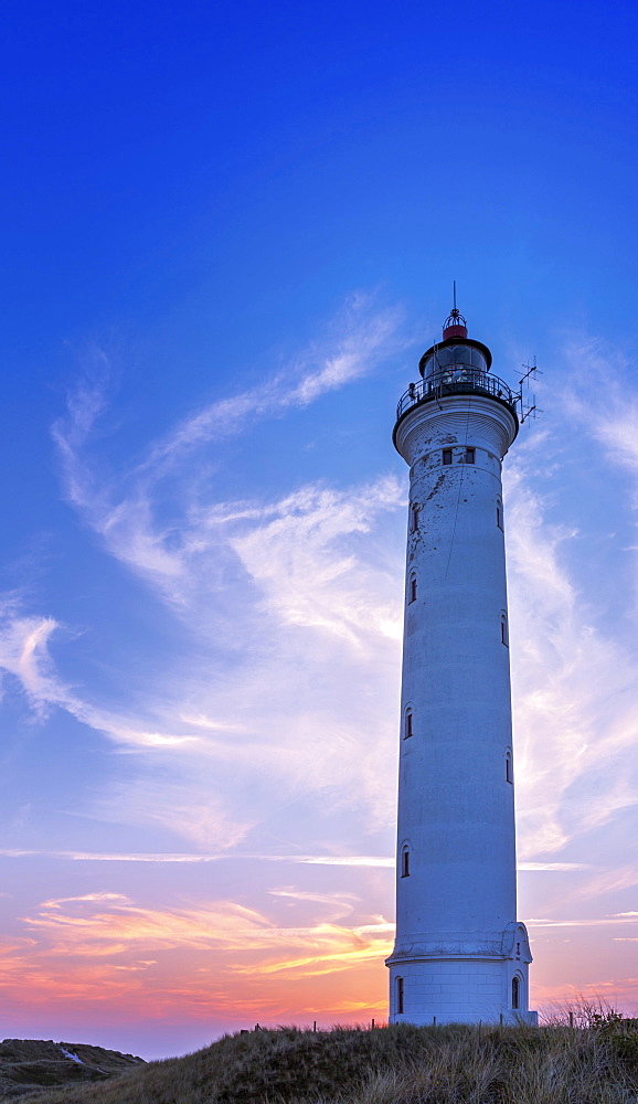 Leuchtturm Lyngvig Fyr, Hvide Sande, Denmark, Europe