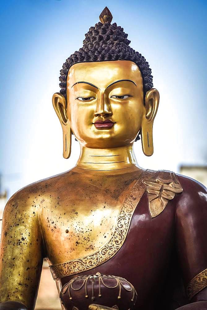 Great Buddha, Patan, Kathmandu Valley, Himalaya Region, Nepal, Asia