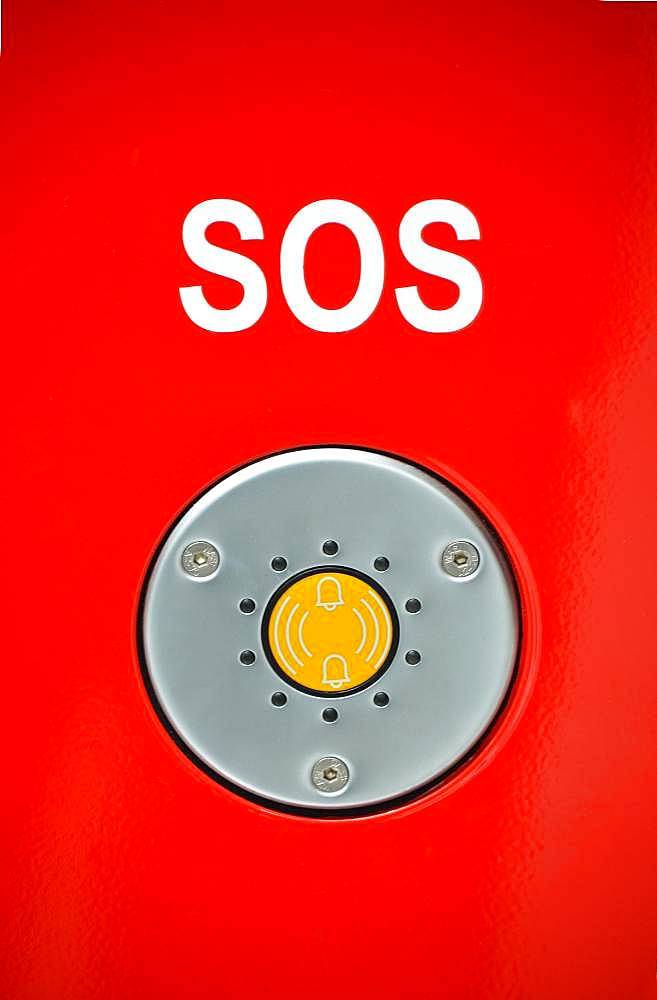 SOS emergency call button, Germany, Europe