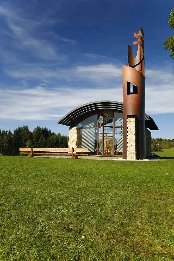 Pilgrimage Chapel Maria Mutter Europas, Baerenthal-Gnadenweiler, Baden-Wuerttemberg, Germany, Europe