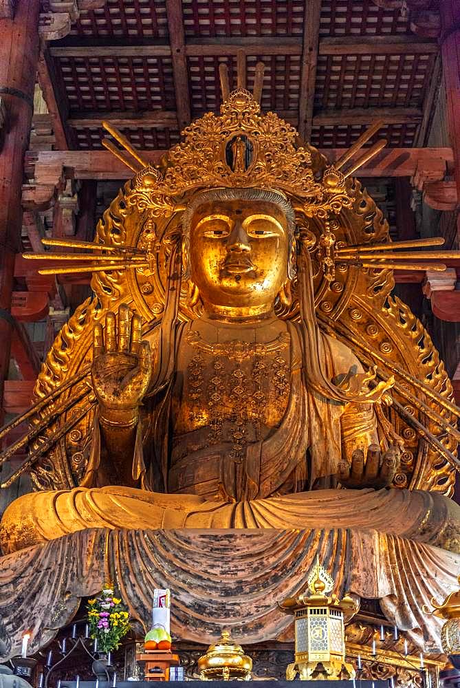 Nyoirin-kannon Statue in Todaiji Temple, Buddhist Temple, Nara, Japan, Asia