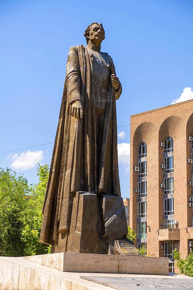 Monument to Garegin Nzhdeh (Garegin Nschdeh), 1886-1955, Armenian statesman and military strategist, Aram Road, Yerevan, Yerevan, Armenia, Asia