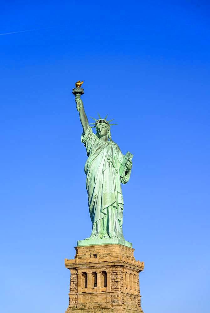 Statue of Liberty, Statue of Liberty National Monument, Liberty Island, New York City, New York, USA, North America