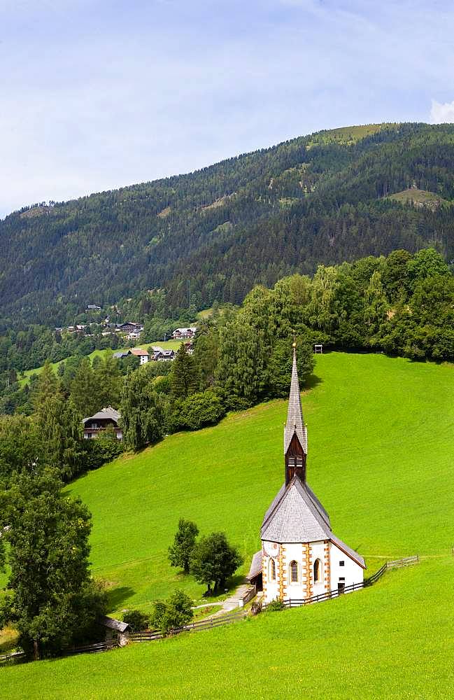 Church St. Catherine in the Bath, Bad Kleinkirchheim, Carinthia, Austria, Europe