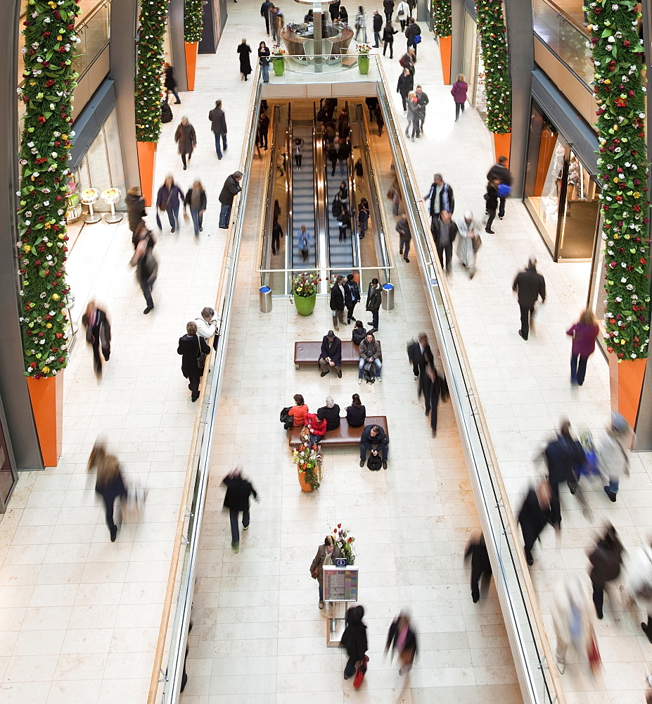 Europapassage, shopping arcade, interior, Hamburg, Germany, Europe