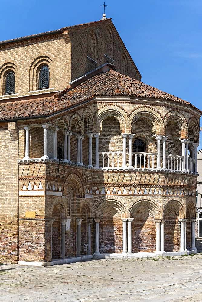 Basilica dei Santi Maria e Donato, Murano, Murano Island, Venice, Veneto, Italy, Europe