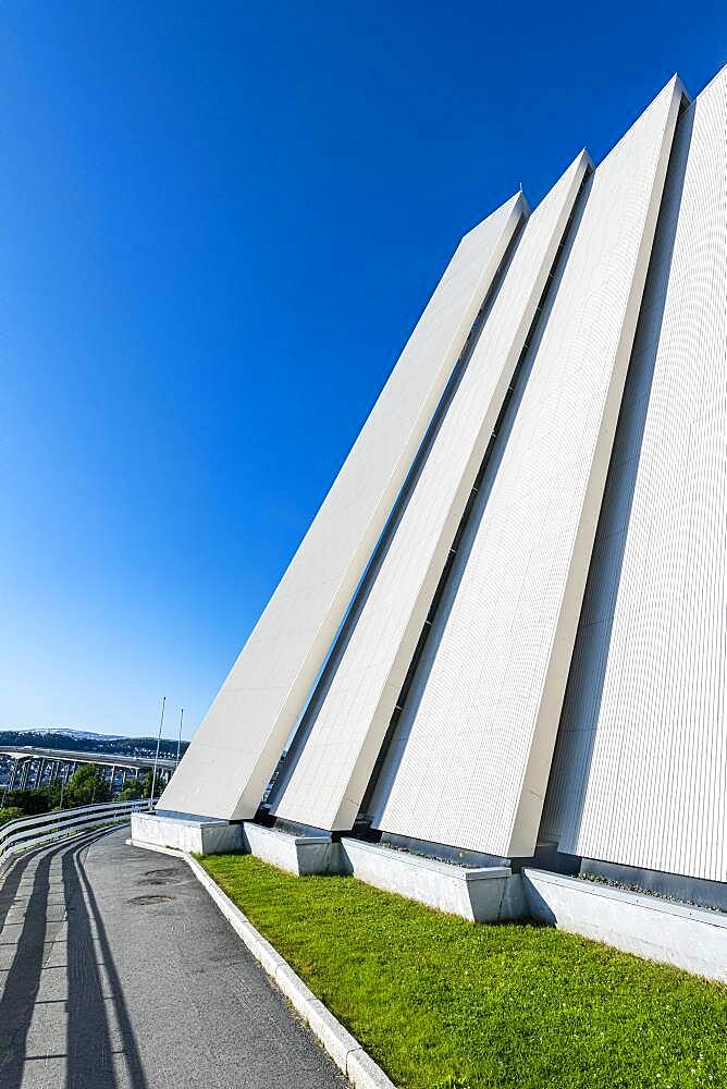 Arctic cathedral, Tromso, Norway, Europe