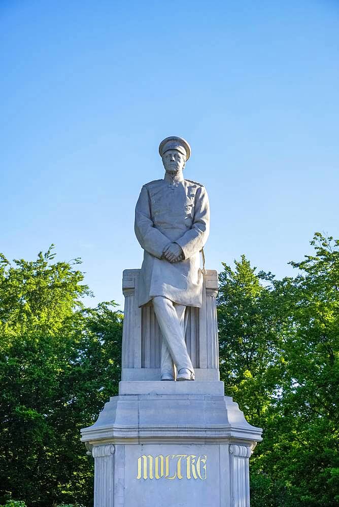 Moltke Monument at the Grosser Stern, Berlin, Germany, Europe