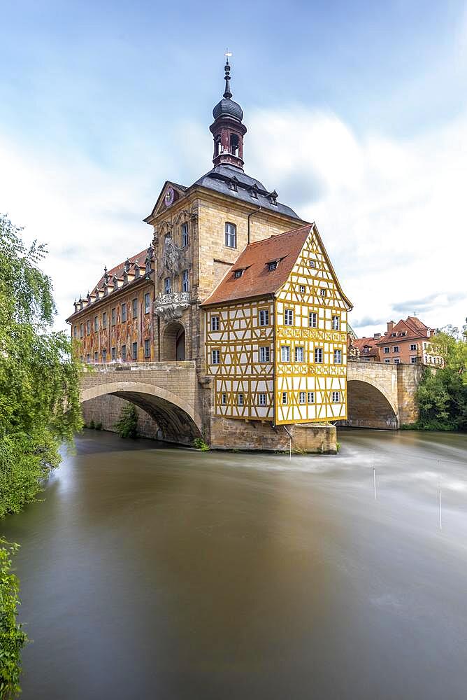 Old Town Hall, part of the Unesco World Heritage Site, Bamberg, Bavaria, Germany, Europe