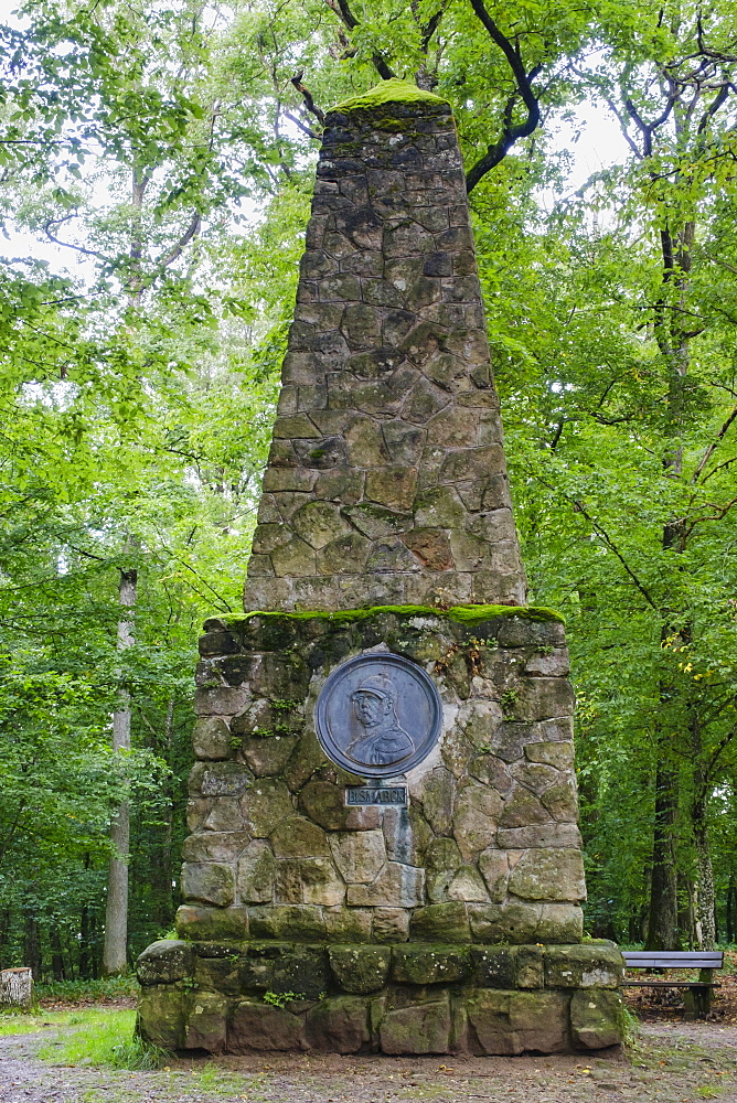 Bismarck Tower, Burgsteinwald, Gunzenhausen, Altmuehltal, Franconian Lake District, Franconia, Bavaria, Germany, Europe